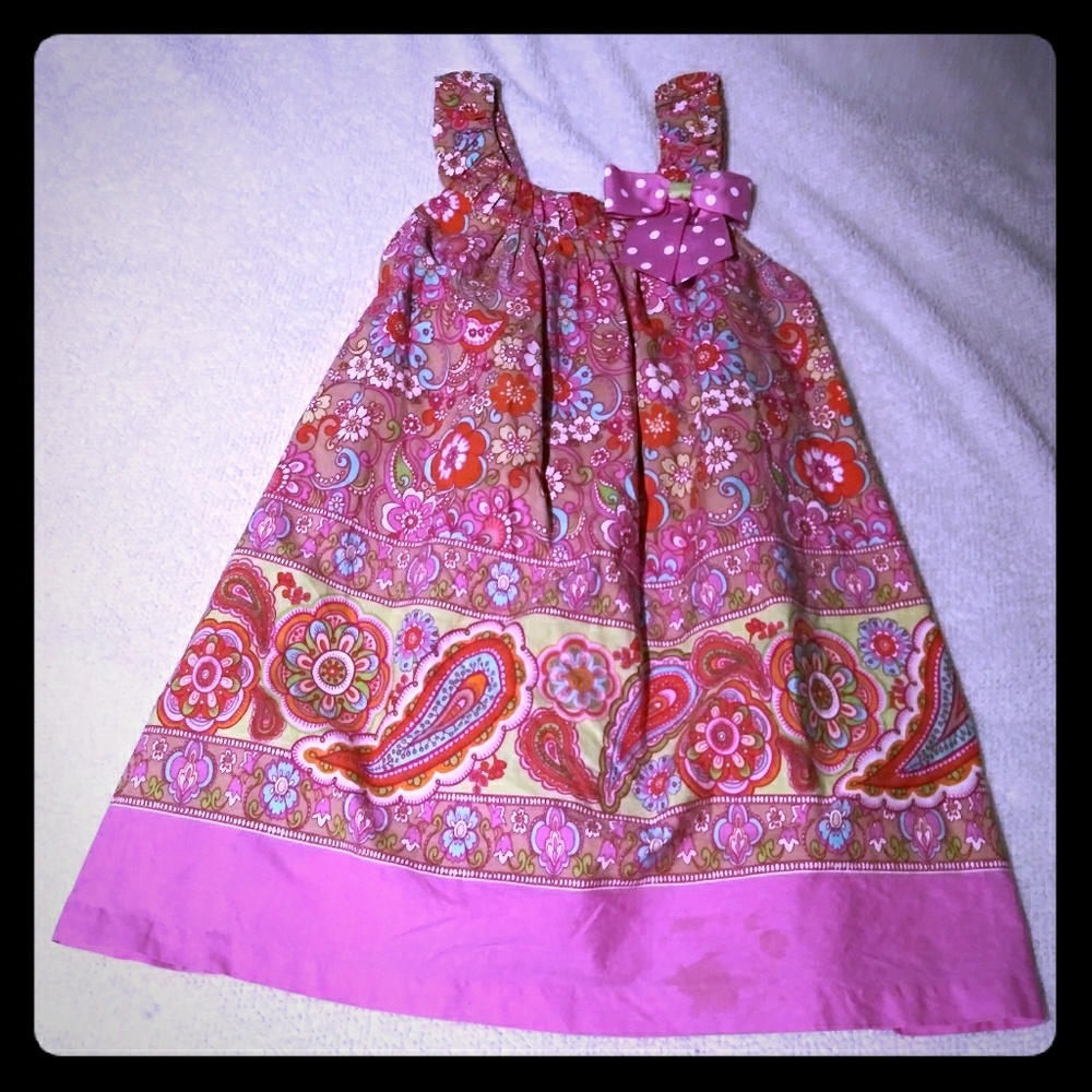 Bonnie Jean dress size 5 girls beautiful pink